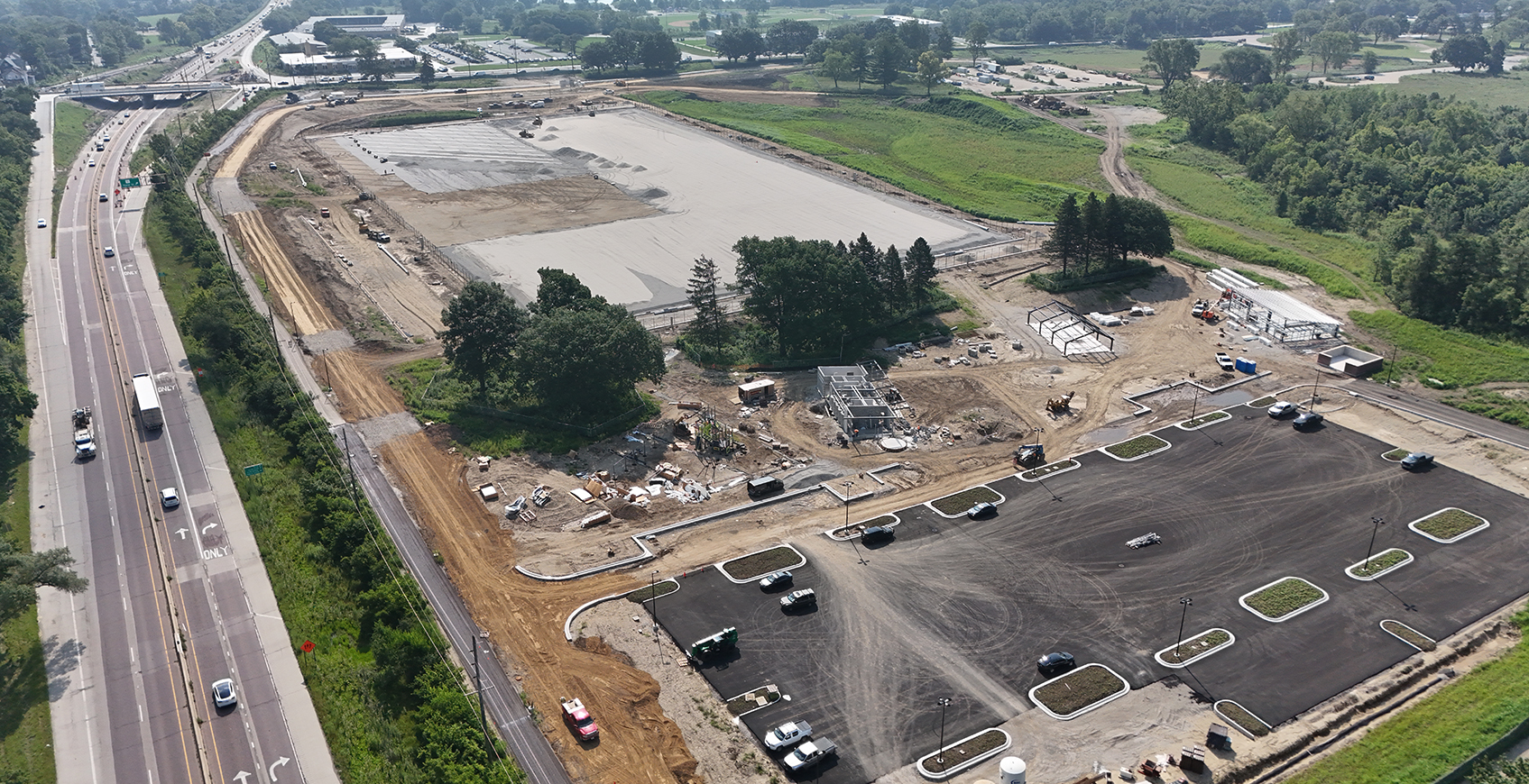 Sports Complex Construction, August 2025