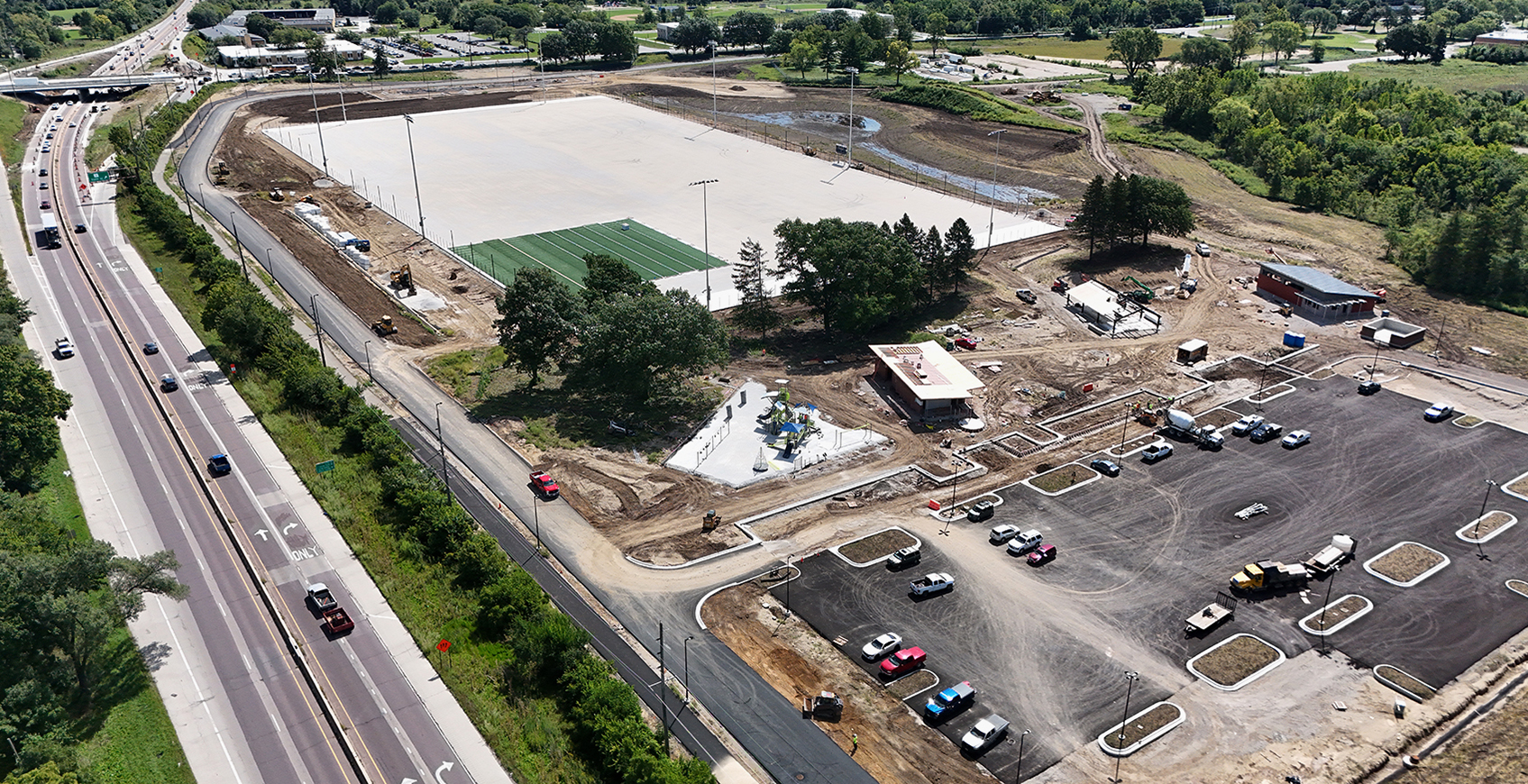 Sports Complex Construction, September 2025