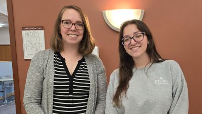 Photo of Sustainability Staff at Tabling Event